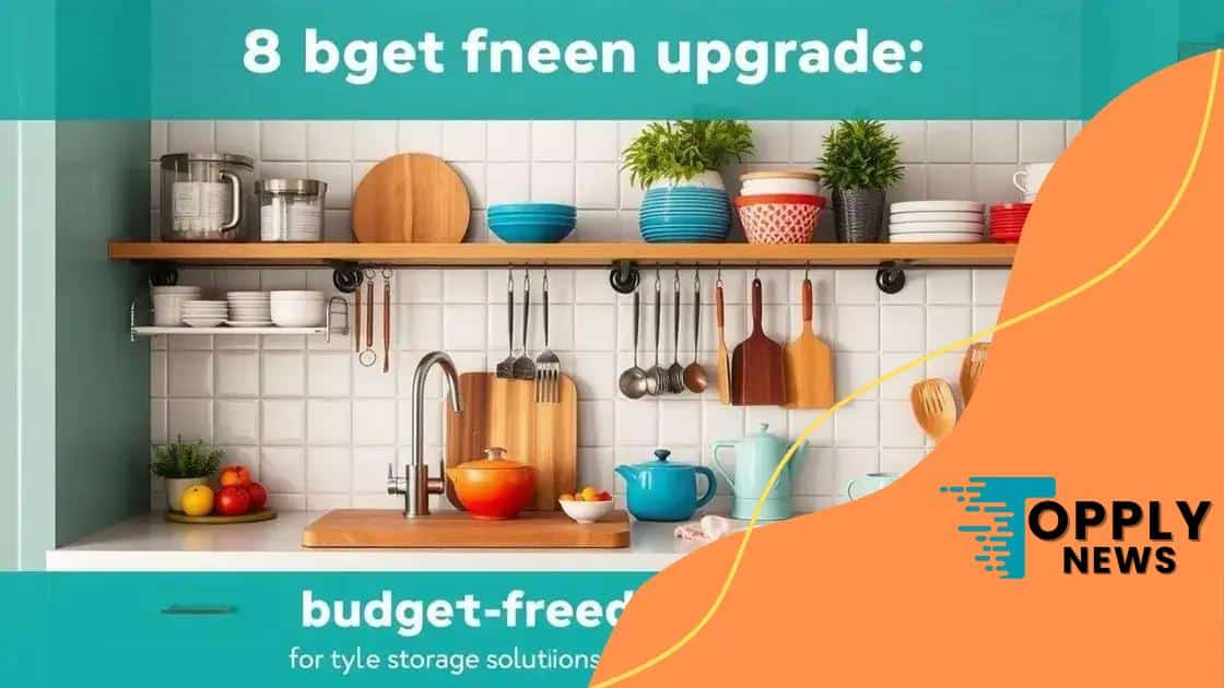 Budget-friendly kitchen upgrades with Shein