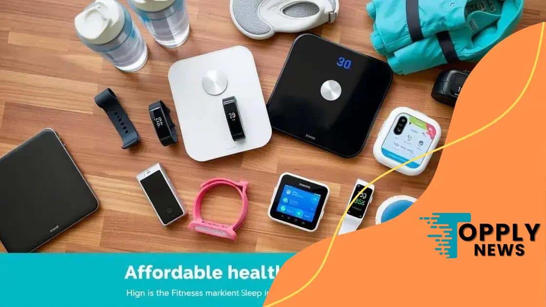 Affordable smart gadgets for health tracking