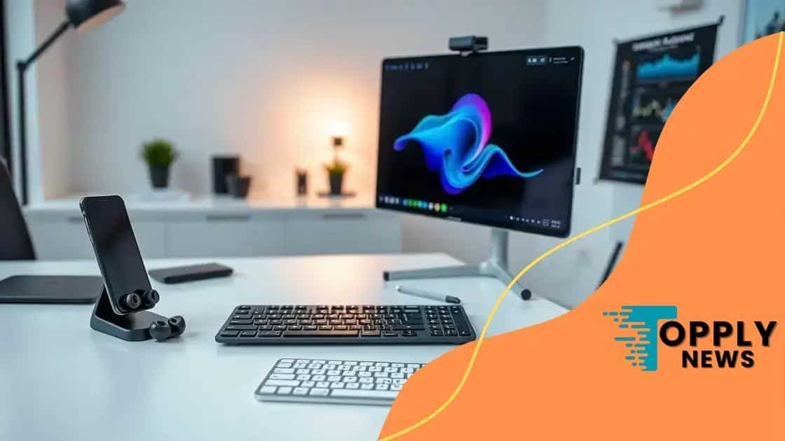 Tech gadgets for productivity