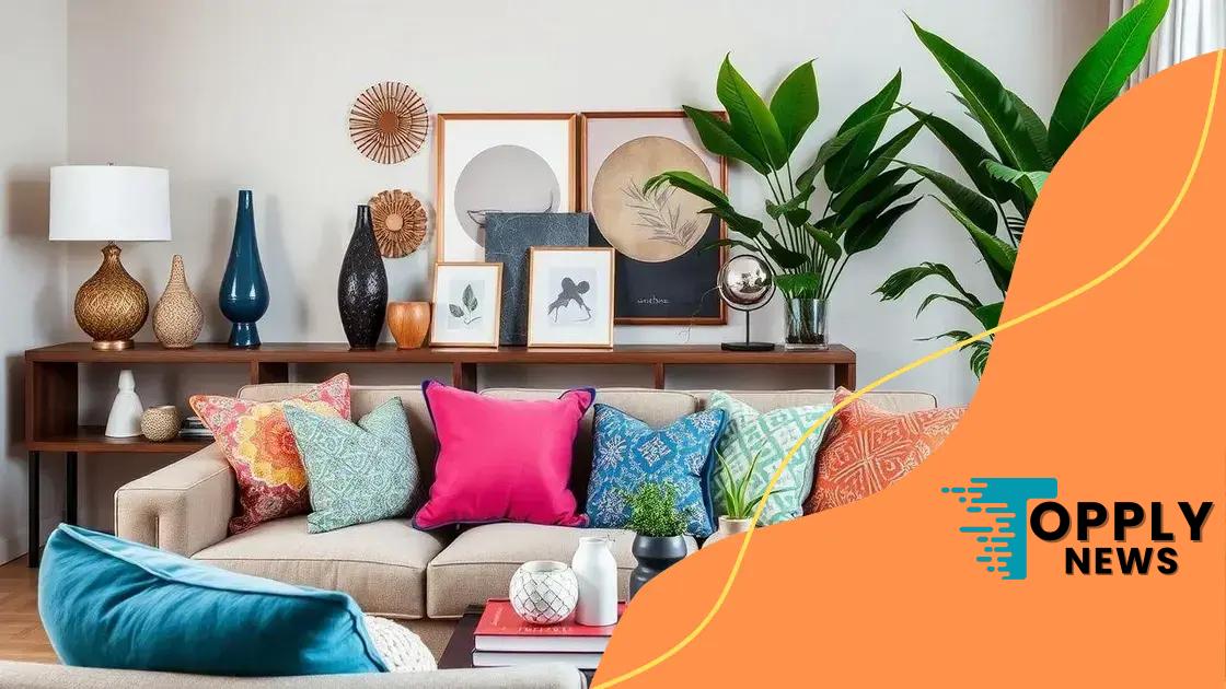 Stylish accessories to enhance your decor