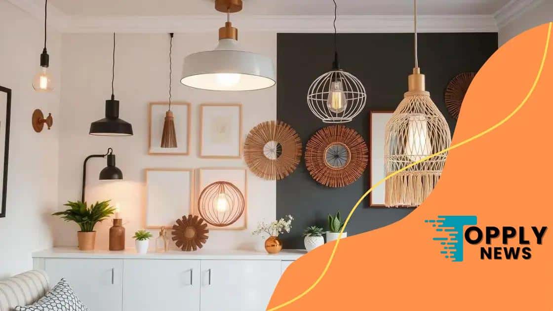 Incorporating lighting into decor styles
