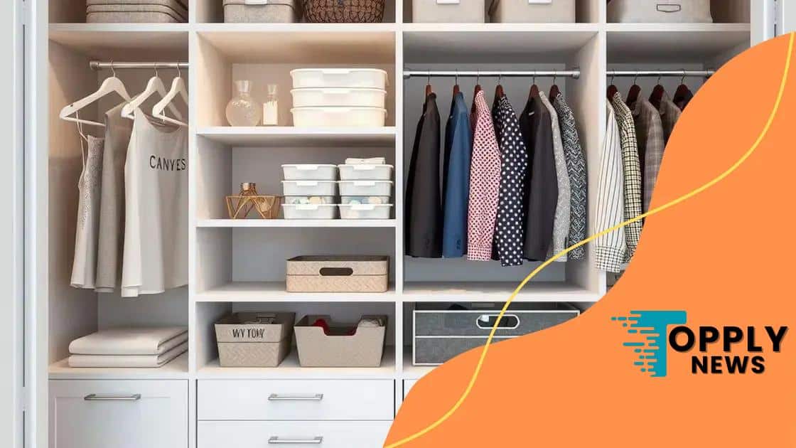 How to maximize closet space with Shein