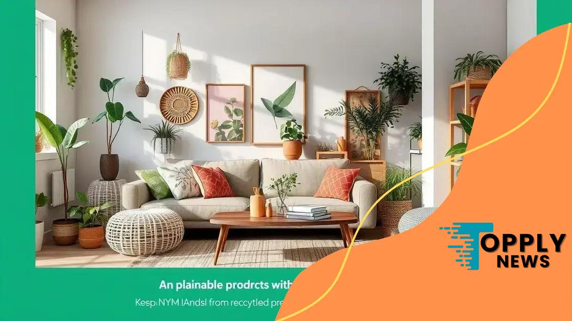 Decorating sustainably with Shein