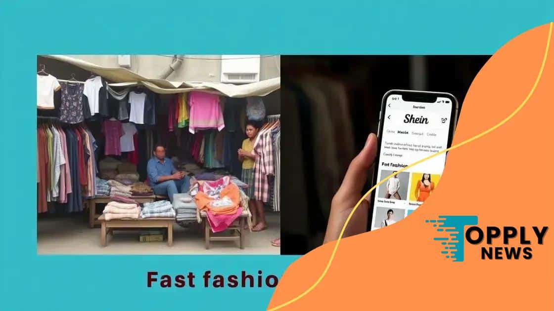 Impact of Shein on local clothing industries